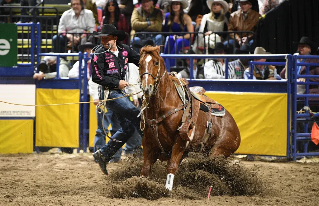 Haven Meged came to his senses and climbed on Lil Punch for Rounds 2–10 of the 2023 NFR.
