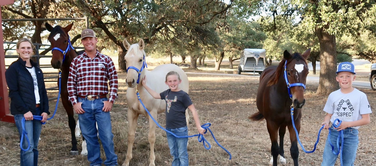 Mike Skinner and his family repeatedly purchase LA Waters horses for their ranching operation in Jordan Valley, Oregon.