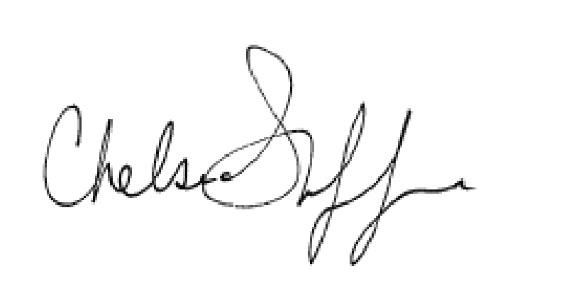Chelsea Olds signature