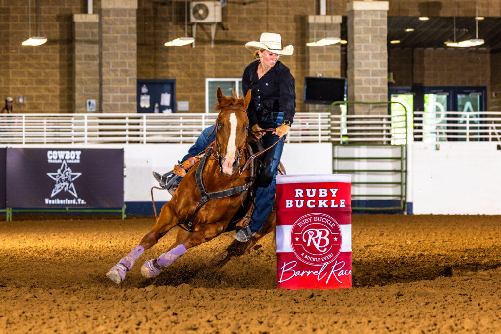 Hallie Brindley Soul Fury turn a barrel