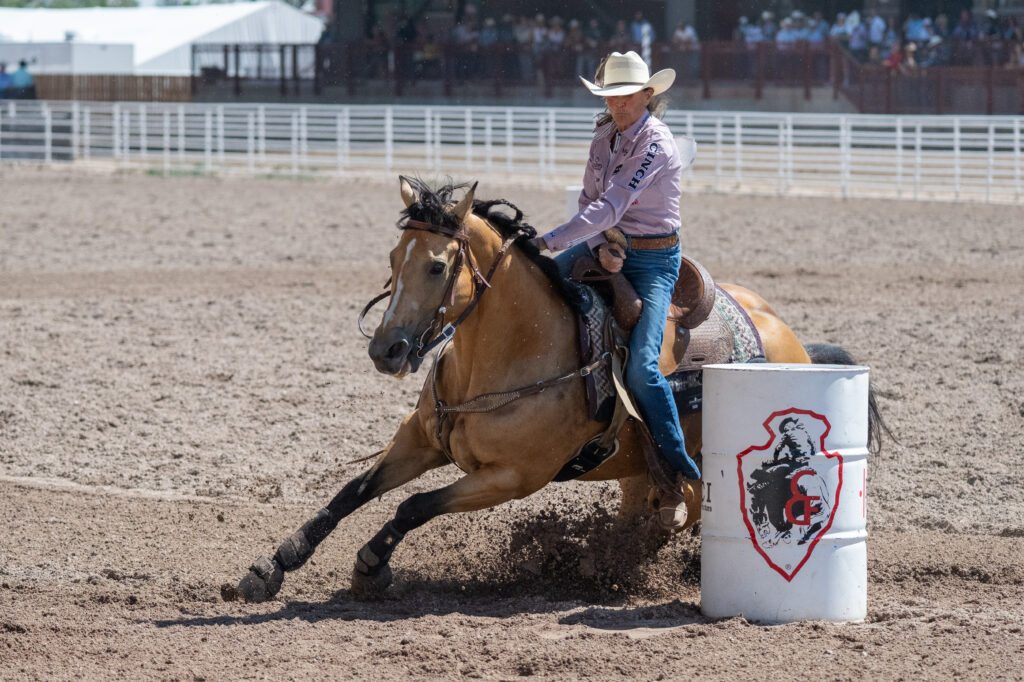 Rosas Cantina CC turns a barrel