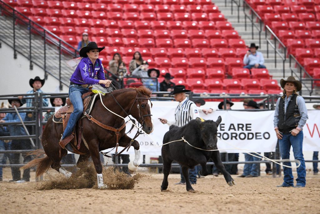 Shelby Boisjoli's won her second go-round of the day in Round 5, pushing her further up the world standings.